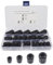 JZK 25 x Black clip-on ferrite ring core RFI EMI noise suppressor cable clip, inner diameter 3.5mm 5mm 7mm 9mm for USB cable, mouse cable and keyboard cable