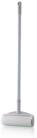 TOUFA floor mop,Sticky Mop with Extendable Handle Sticky Paper Roller 60 Sheets Floor Sweepers Cleaner Hair Remover Tool Cleaning Roller for Removing Hair Lint Dust Fluff