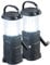Semptec Urban Survival Technology Kurbellaterne: 2er-Set LED-Camping-Laternen, Laden per Dynamo, Solar und USB (Kurbelleuchte, LED Kurbellaterne, Taschenlampe Kurbel)