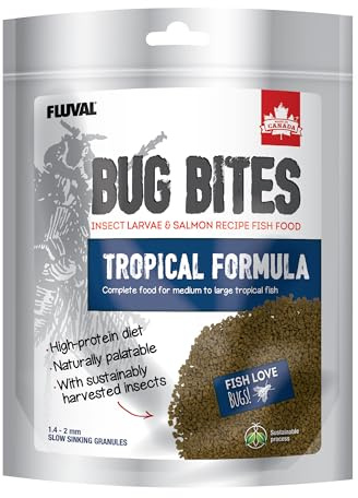 Fluval Bug Bites Md/Lge Tropical 500g