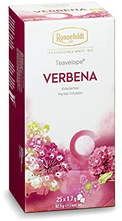 Ronnefeldt Teavelope 'Verbena' - Kräutertee, 25 Teebeutel, 42,5 g, Menge:6 Stück