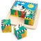 Early Learning Centre Wooden Puzzle Cubes & Tray