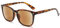 VEVESMUNDO Lesebrille mit Sonnenschutz Getönt Lesehilfe Sehhilfe Sonnenbrille Sonnenlesebrille mit sehstärke Damen Herren (+2.0, 1 Stück Leopard Sonnenlesebrille)