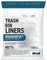 Plasticplace Bin Liners 6-8 Gal / 20-30 Litre (x) Compatible with Code G, 1.2 Mil Thick, White Trash Bags, 16.5 W x 30 H, (40 Case)