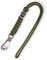HorixGear HG705 Schlüsselanhänger Paracord Mit Totenkopfperlen Geflochtene Schlüsselband Lanyard für Schlüssel Messer Taschenlampe Draussen Camping Wandern Rucksack (Grün)