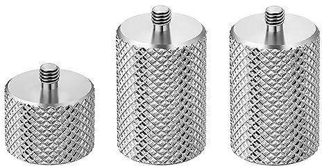 ZEZEFUFU 3Pcs Counterweight Set Phone/Gimbal Stainless Balance Counterweight for DJI OM 5/MO4 Osmo Mobile 3