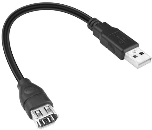LBSC Firewire to USB Adapter Cable, 6 Pin Female to USB A Male, 6 Feet, Compatible with DV Camcorder, Digital Camera, Printer, Scanner