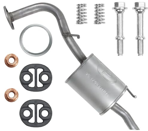 Polmo Schalldämpferset Auspuff Endtopf für Yaris 2 II XP9 2007-11/2008 1.3 Schrägheck