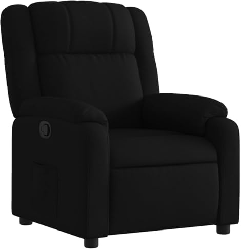 vidaXL Relaxsessel Schwarz Stoff