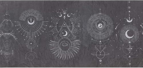 REDS Tappeto - Tappeto multiuso antiscivolo per ingresso, cucina, camera, bagno - Lavabile in lavatrice - 49-50 x 200