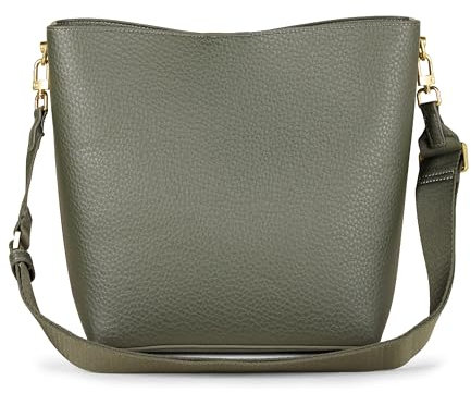 Amazon Essentials Damen Soft Bucket Bag, Dark Olive, One Size