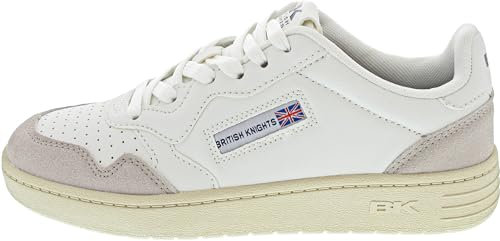 British Knights Herren Noors Sneaker, Weiß, 39 EU