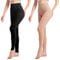 YISEMEYA 2 Paar Medizinische kompressionsstrümpfe damen & Herren20–30 mmHg, progressive Stützstrumpfhose, Undurchsichtig Zehenfreie Kompressionshose klasse 2, geeignet für Krampfaderödeme, TVT (XL)