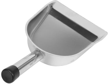 HOMOCONO Pelle à Poussière Inoxydable Pelle à Déchets Portable Pour Nettoyage De Bureau Et Maison Outil Pratique Pour Espace Propre