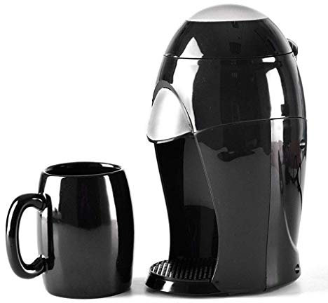 HUAIMEN Bean to Cup Coffee Machine Coffee Machine, Drip Coffee Machine, Home, Office, Commercial, Can Hold 5 Cup (Black)