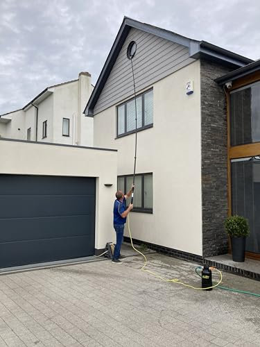 Purity Solutions: Pure Water Window Cleaning Kit: Telescopic 18ft Water Fed Brush with Portable Pure Water System: DI filtration system for pure water cleaning of windows. Pure Water Cleaning