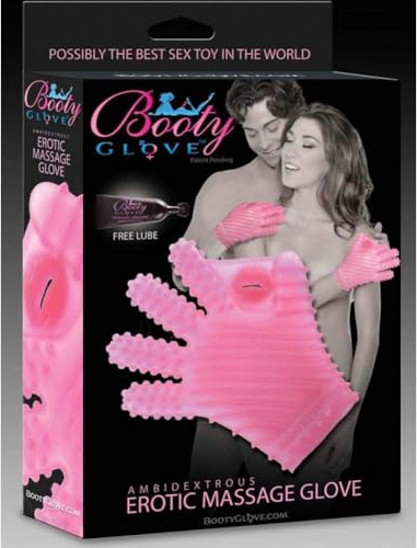 Pink Booty Glove - Erotischer Massagehandschuh für Sie & Ihn | Perfekt für sinnliche Massagen, Intime Erkundung & Solo-Vergnügen