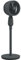 HOMCOM Pedestal Fan, Powerful Air Circulator, 12 Inch Floor Standing Fan with 3 Speed Settings, Oscillating Function for Bedroom, Home and Office, Grey
