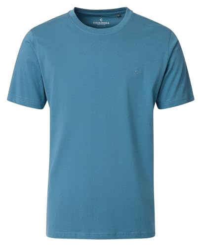 CASAMODA Herren T-Shirt unifarben 004200 Hautsympathisch