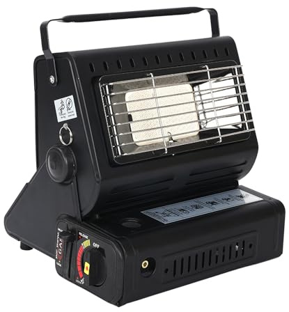 ZHUMCCY Chauffage électrique portable, chauffage de terrasse extérieur | Chauffage de terrasse extérieur électrique | de à deux modes pour garage, chambre à