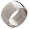Fly Style Breiter Edelstahl Bandring - Herren Damen Daumenring - Hochwertiger Verlobungs- und Ehering, Ring Grösse:18.1 mm, Oberfläche:12mm Poliert