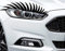 HR-WERBEDESIGN 2X WIMPERN Scheinwerfe Aufkleber Wimpern Eyelashes Car Sticker XXX Auto Augen E