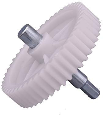 Without brand LT-Home, 1pc Fleischwolf Teile aus Kunststoff Zahnrad 46 Getriebezähne 82mm Zahnrad-Durchmesser 12mm Bohrung mm Ersatzteile for Fleischwölfe