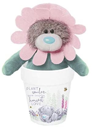 Me to You Tatty Teddy Bear in Plant Pot Shaped Mug - Official Collection! White
