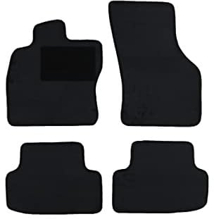 Fußmatten passend für VW Golf III Cabriolet Typ 1E7 (Baujahr 1993-1998), Dura Graphit | 4-TLG | Umrandung schwarz