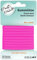 Faden & Nadel 6 mm Gummilitze : elastisches Gummiband, 10 m lang, Kochfest u. bügelbar, neon-pink