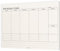 Wochenplaner Block, Habit Tracker, 60 Blatt 24,5 x 17,5 cm, Terminplaner mit To-Do-Liste ohne Datum, Weekly Planner Wochenübersicht, Einkaufsliste, Tagesplaner für Schule Büro Haushalt (A)