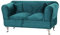Fenteer Miniatur Puppen Zubehör, Schmuckschatulle, Organizer, Möbel, Ornamente, Aufbewahrungsbox, Schlafzimmer, Dekoration, Schmuck, Aufbewahrungsbox für Hals, Sofa für Zwei Personen
