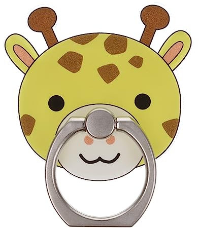 Giraffe Animal Cute Phone Ring Holder Grip Finger 360 Mount Stand Mobile Universal Loop for All Smartphones