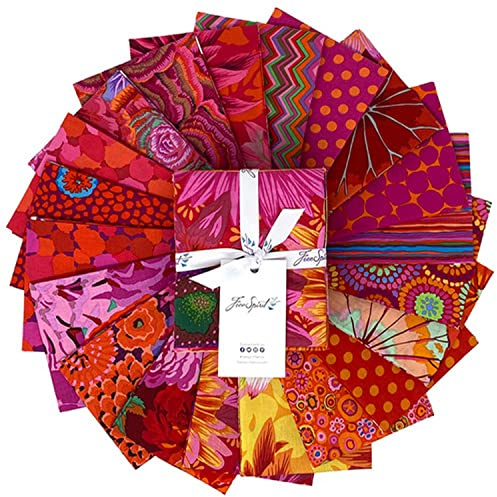 Kaffe Fassett Classics Plus Vineyard 20 Fat Quarter Bundle für Spirituosenstoffe