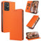GoodcAcy Handyhülle für Xiaomi Redmi 11 Prime 4G Hülle Dermis Leder，Premium PU Schutzhülle Klappbar，[RFID Anti-Diebstahl Schutz], Magnetisches Flip Case für Xiaomi Redmi 11 Prime 4G - Orange
