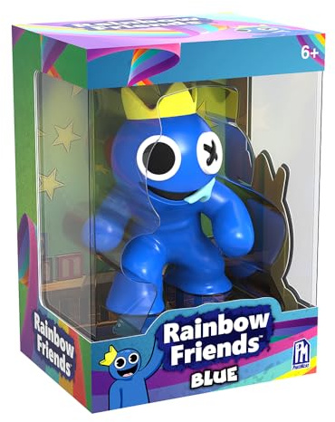 Rainbow Friends - Figura in vinile blu (una figura da collezione, serie 1) [Esclusiva online]