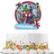 Spiderman Cake Toppers for Boys' 7th Birthday, Spider-man Themed Party Decorations, Happy 7th Birthday Toppers