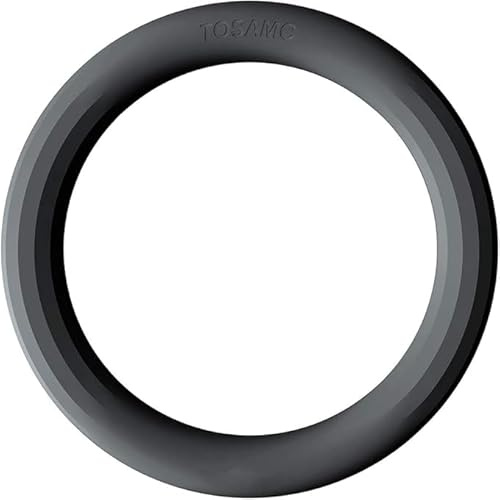 TOSAMC Power Ring Kugelhantel für Yoga, Training, Zuhause, 4,5 kg, Dunkelgrau