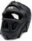 Fightinc. Kopfschutz Face Shield Krav MAGA SV Helm mit Gitter für Selbstverteidigung Gesichtsschutz Boxhelm Nasenschutz Sparring Männer Frauen (schwarz, L/XL)