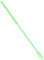 8mm Silicone Straw Brush, 9.45in Extra Long Straw Cleaner Bendable Reusable Straw Crevice Cleaning Brush Hanging Slim Pipe Brush for Metal Glass Straw (Green)