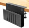 CnosDB Schreibtisch Seitenaufbewahrung, Desk Side Storage notebook laptop aufbewahrung schreibtisch Kein Bohrer Kabelmanagementfach Aus Stahl laptop halterung schreibtisch Für BüRo Zuhause