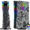 For PS5 Faceplates with Cooling Vents LED Lights, Megadream Cooling Cover Replacement Plates Shell Accessories Anti-Scratch Dustproof with RGB Lights Package for Playstation 5 Disc (Camouflage)