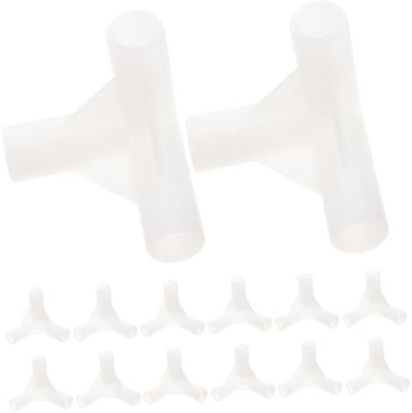 BELLIFFY 30stücke Überdachungsstabilisator Zeltersatzteile Aus Kunststoff PVC-kniestück Rahmenverbinder Für Überdachungen Überdachungseckbeschläge Robuste Verbindungen Für Gartenrahmen