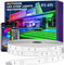 Aurevita Tira LED Exterior 20M Inteligente IP67, Sincronización con Música, Control por App, Montaje en Pared, RGB Impermeable para Balcón, Jardín, Dormitorio, Navidad y Halloween(No Remote Control)