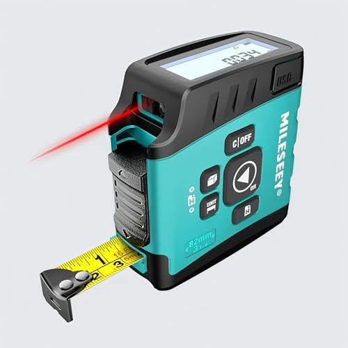 3-in-1 Digitaler Lasermaßband Laser-Entfernungsmesser DT20 Laser-Entfernungsmesser Messgerät Digitales Lasermaßband mit BLUETOOTH (40m mit Bluetooth)