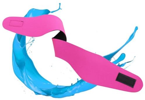 TOGEVAL Schwimmstirnband Neopren Verstellbares Tauch-gehörschutz-haarband Für Junge Mädchen Und Erwachsene Ohrband Zum Schwimmen Kopfschutzband Für Wassersportarten