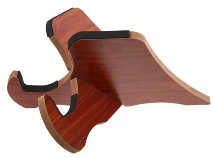 NIYANGLE 1satz Holz Skateboard Display Ständer mit Rutschfester Anti kollisions Basis Stabiler Bodenständer für Double Kick Boards Geeignet für Zuhause Skate Shop und Garage