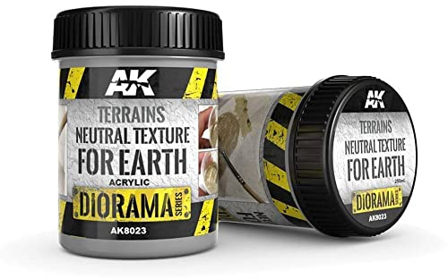 AK Diorama AK8023 TERRAINS Neutral Texture - 250ml (Acrylic)