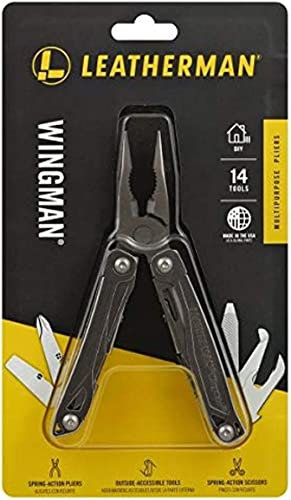 LEATHERMAN LM Wingman, Gris, 14 outils