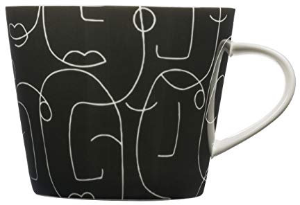 Scion Living Tasse Epsilon – Lakritz (schwarz)